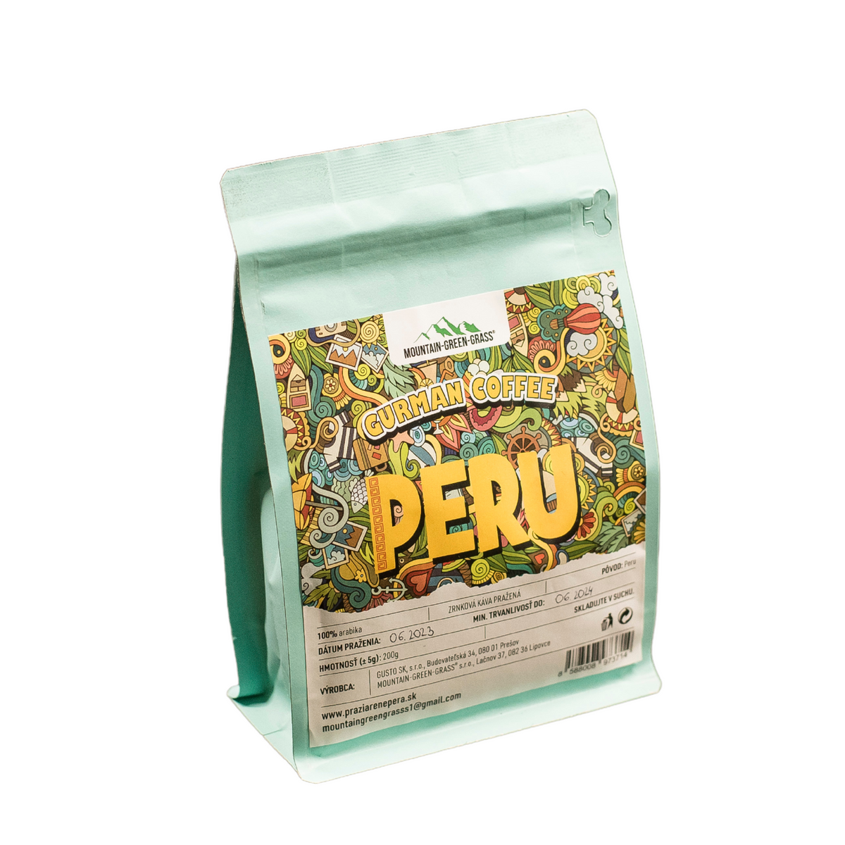 Peru | Zrnková káva | 100% Arabica